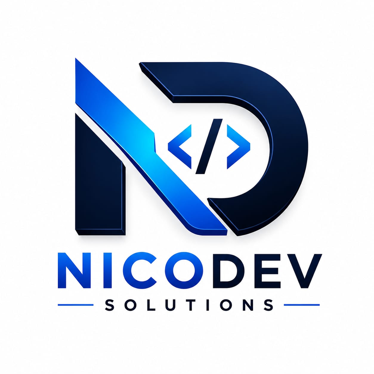 NicoDev Solutions Developer Logo